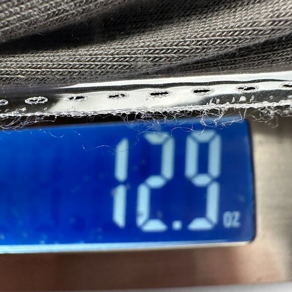 Garnet Hill Dress Womens Medium Gray 3/4 Length Sleeve Ruched Stretch Career - Picture 12 of 13